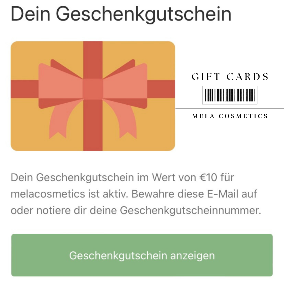 Gift Cards sent by email